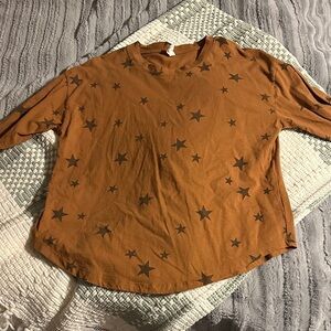Women’s wishlist star long sleeve 🤎